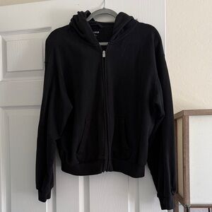 Hollister Black Hoodie Jacket